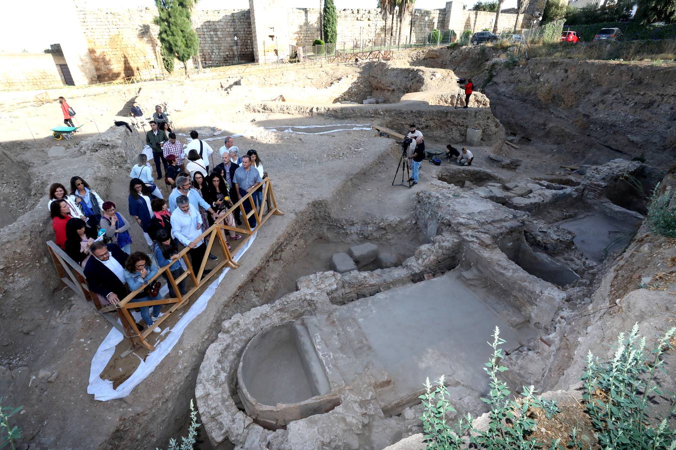 Fotos: La Huerta de Otero de Mérida deja ver unas termas y varios mosaicos muy bien conservados