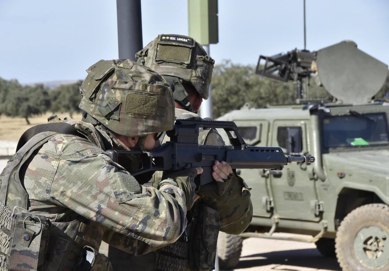 Fotos: 150 militares extremeños comienzan en noviembre su misión en Irak