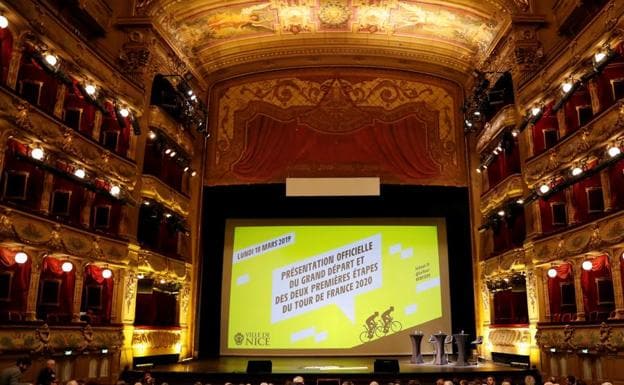 La Opera de Niza, escenario de la presentación de las etapas del 2020