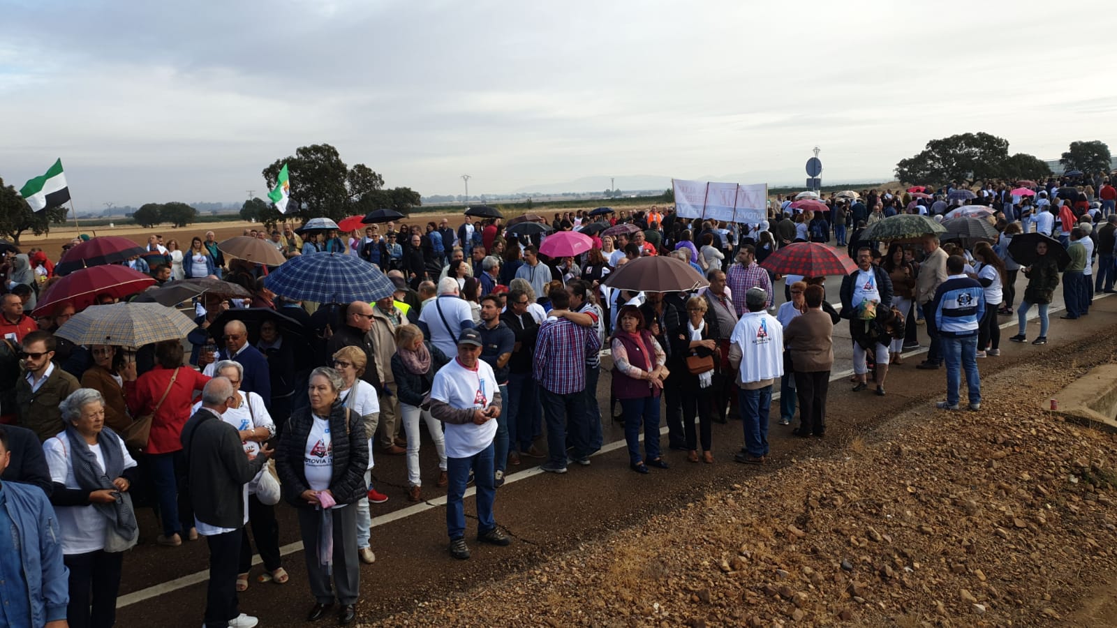 Fotos: Manifestación por el desdoblamiento de la N-430