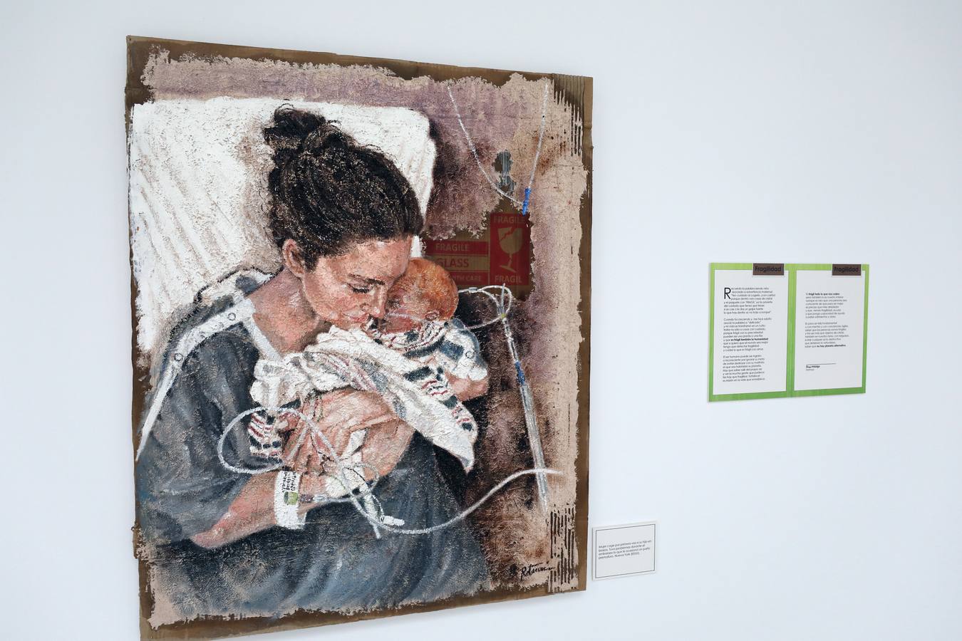 Fotos: Exposición de pintura &#039;Frágiles&#039; de Damián Retamar