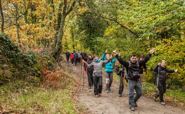 Marcha senderista por los bosques del Ambroz:: HOY