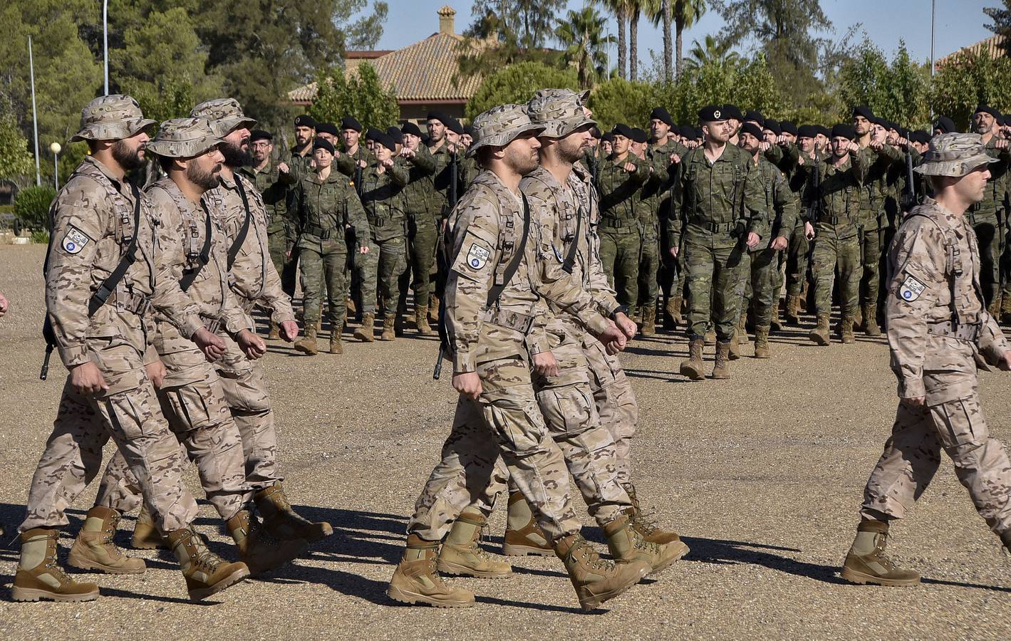 Fotos: Despedida del Contingente ALFA / INDIA XI, previo a su despliegue en Irak