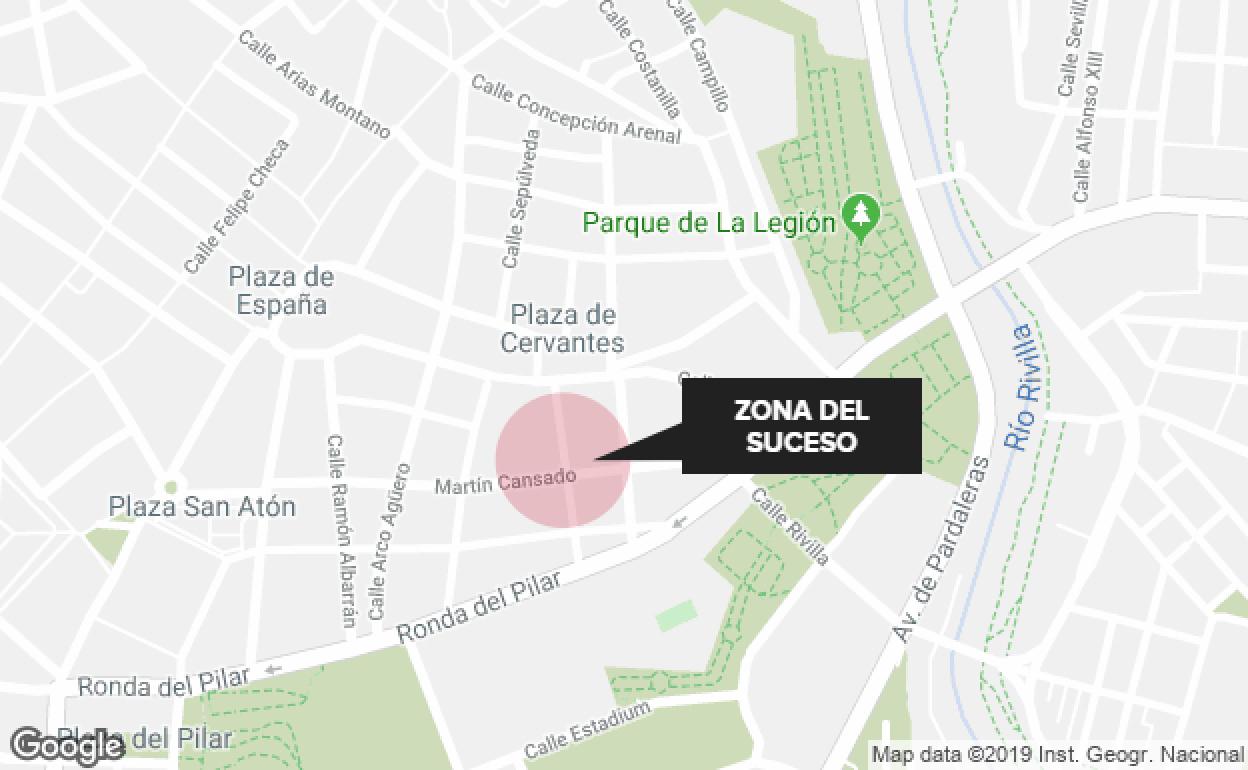 Detenido tras robar en una casa del Casco Antiguo de Badajoz