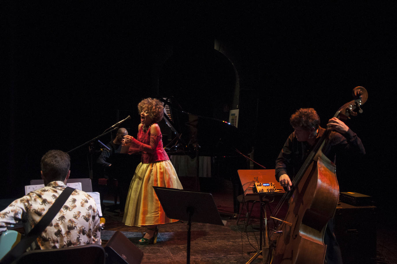 Fotos: André Santos y João Farinha en el Festival Internacional de Jazz