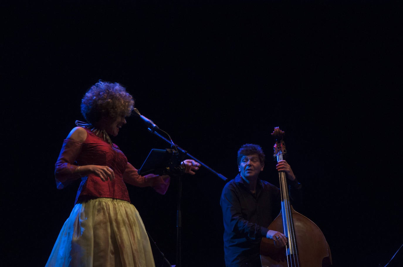 Fotos: André Santos y João Farinha en el Festival Internacional de Jazz