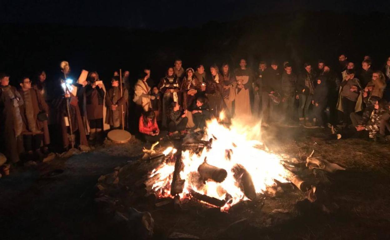 Ritual con en la candela 