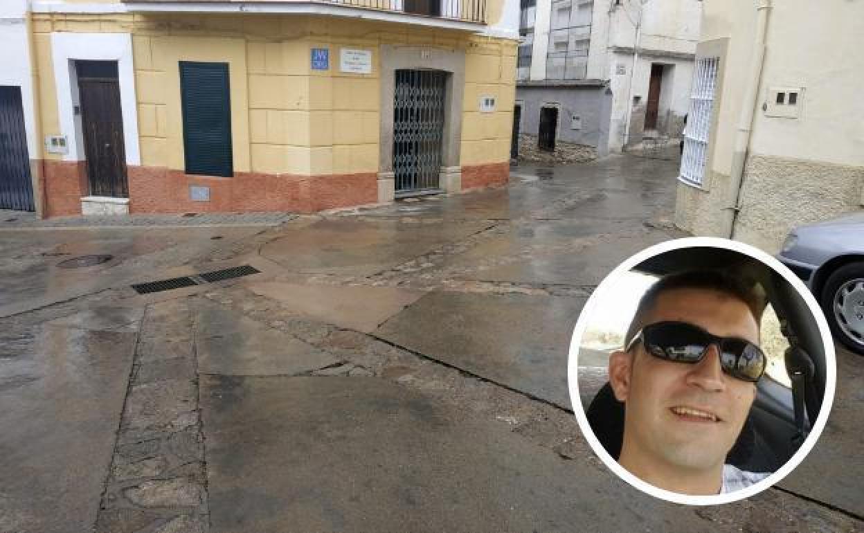 El cadáver fue entrado en este punto de la calle Consuelo. En detalle, el fallecido:: HOY