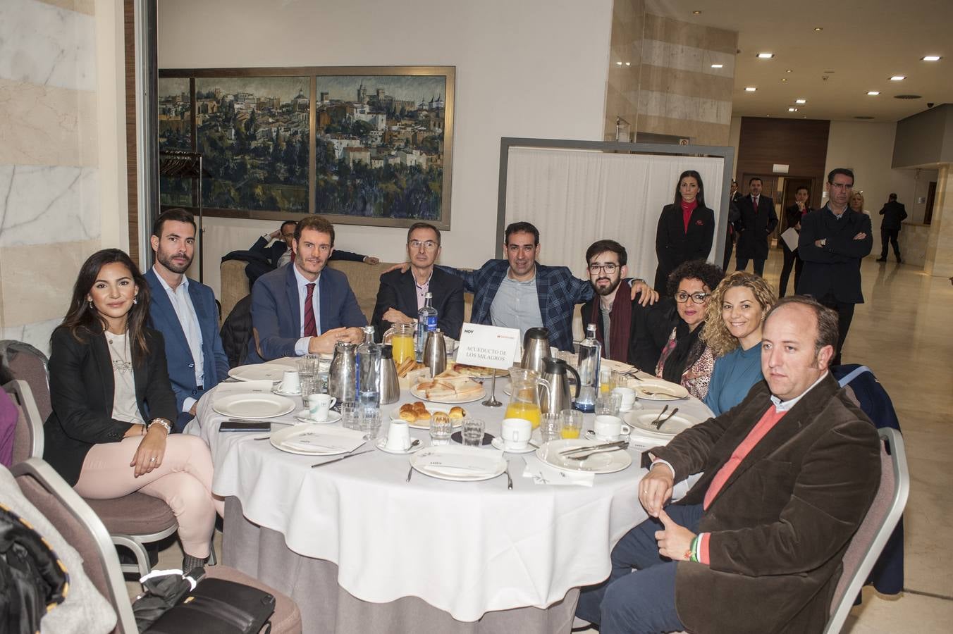 María Fernández, Daniel Calzadilla, Manuel Guerrero, Manuel Pinilla, José María Tinoco, Jonathan Martínez, Cecilia Franganillo, Miriam Lázaro y José Manuel Cidre