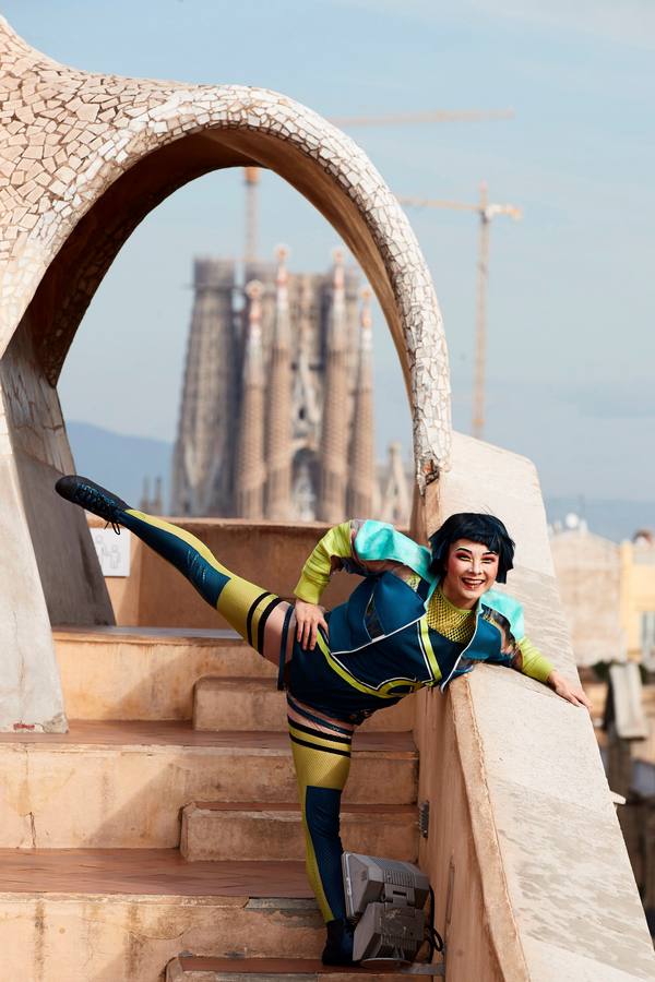Fotos: El Cirque du Soleil desembarca en La Pedrera