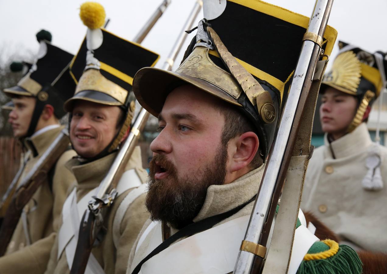 Fotos: Recreación de la Batalla de Berezina de 1812