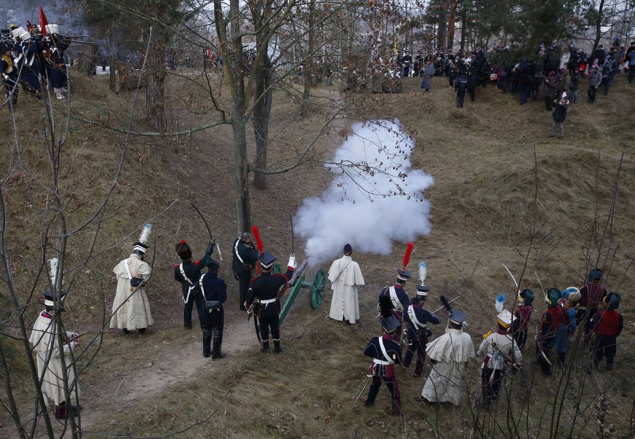 Fotos: Recreación de la Batalla de Berezina de 1812