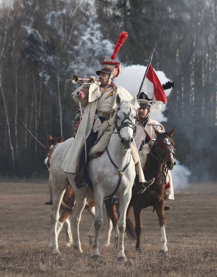Fotos: Recreación de la Batalla de Berezina de 1812
