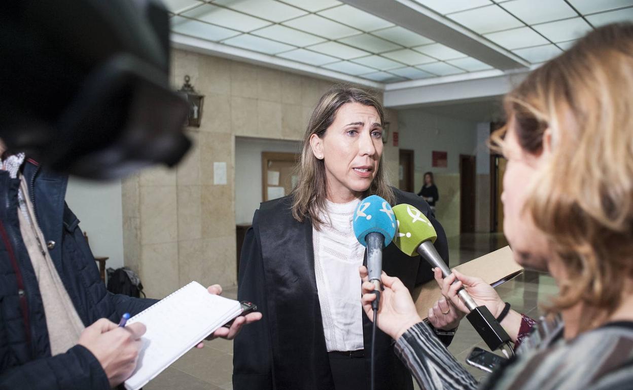 La abogada Raquel Delgado. 