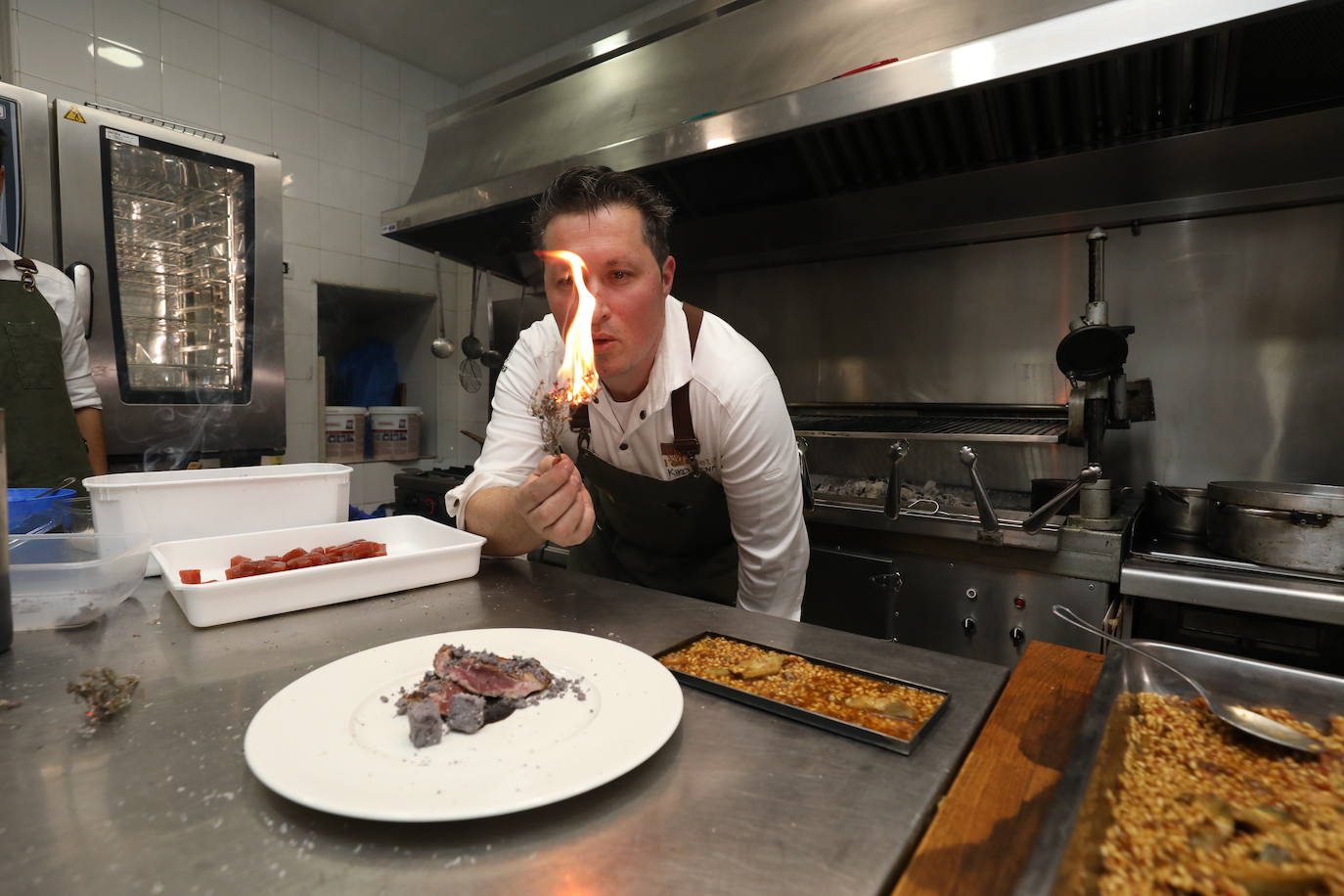 Fotos: Cena estrellada en Zafra