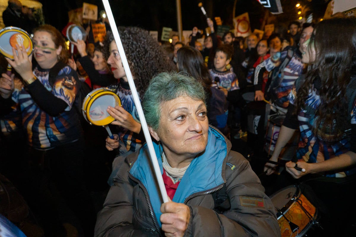 Fotos: Participantes extremeños en la marcha por el clima celebrada en Madrid