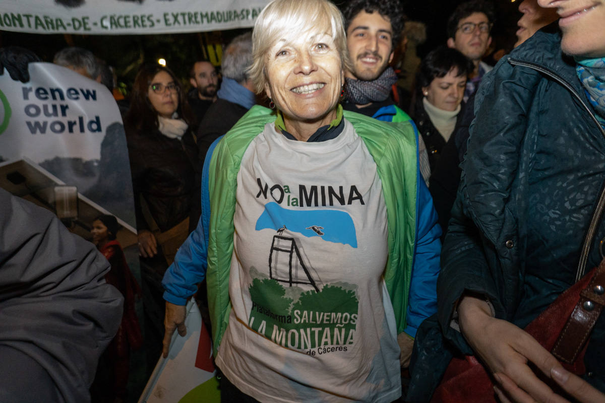 Fotos: Participantes extremeños en la marcha por el clima celebrada en Madrid