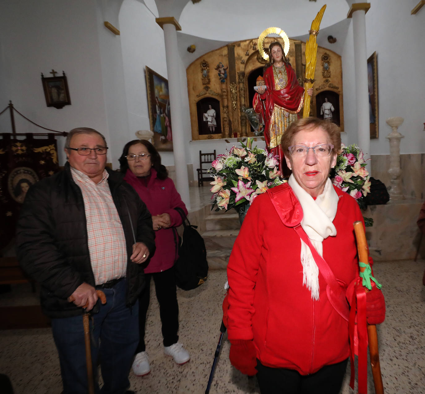 Procesión celebrada en la mañana de este lunes.