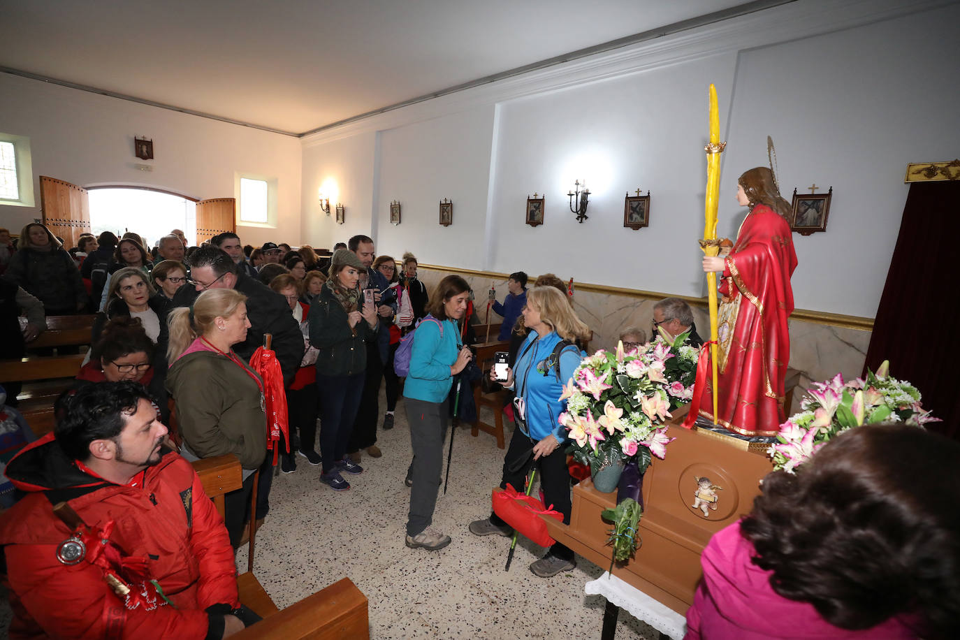 Procesión celebrada en la mañana de este lunes.