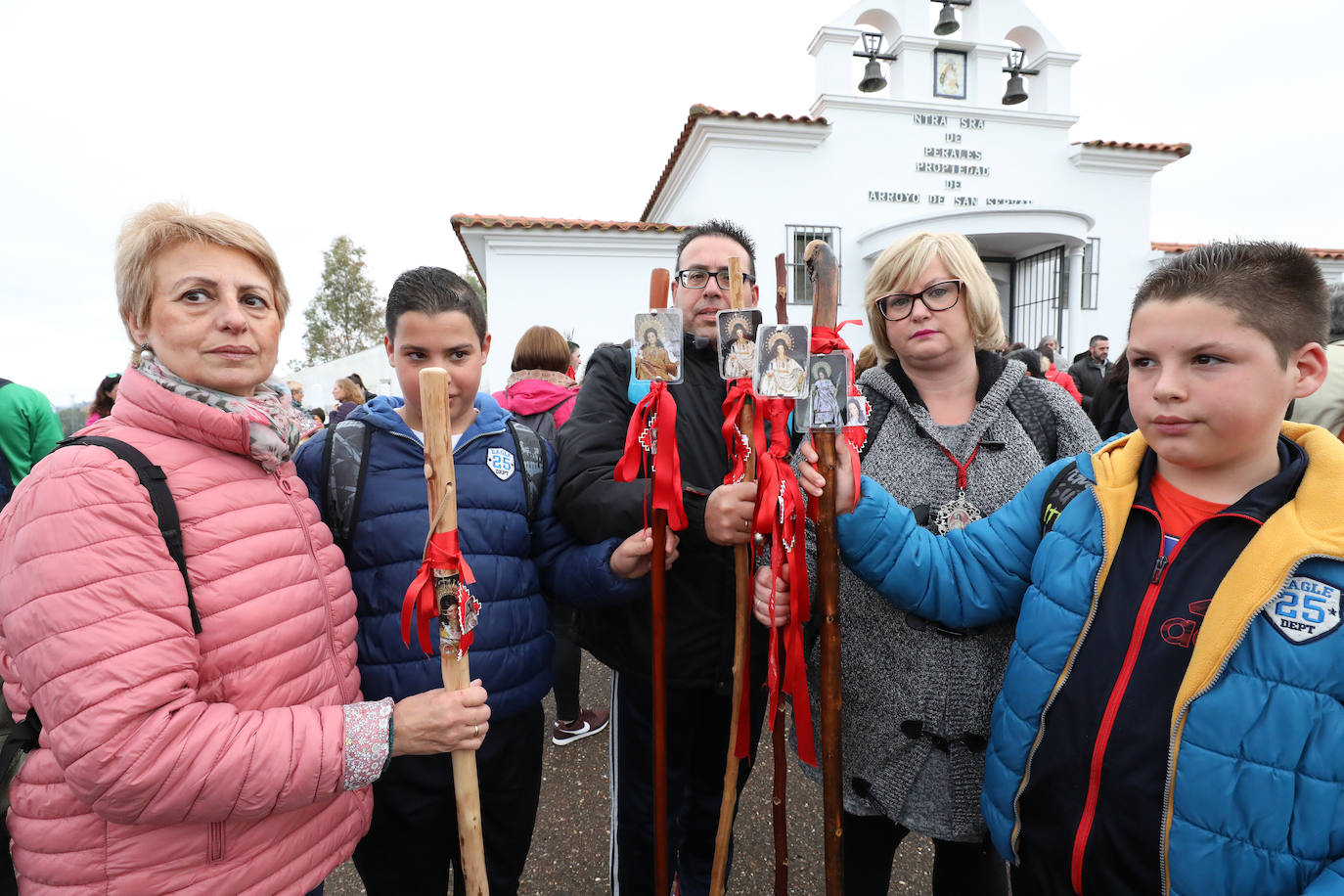 Procesión celebrada en la mañana de este lunes.