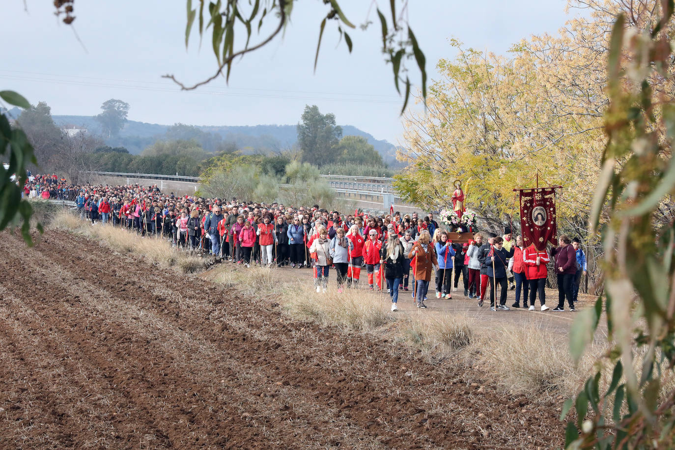 Procesión celebrada en la mañana de este lunes.