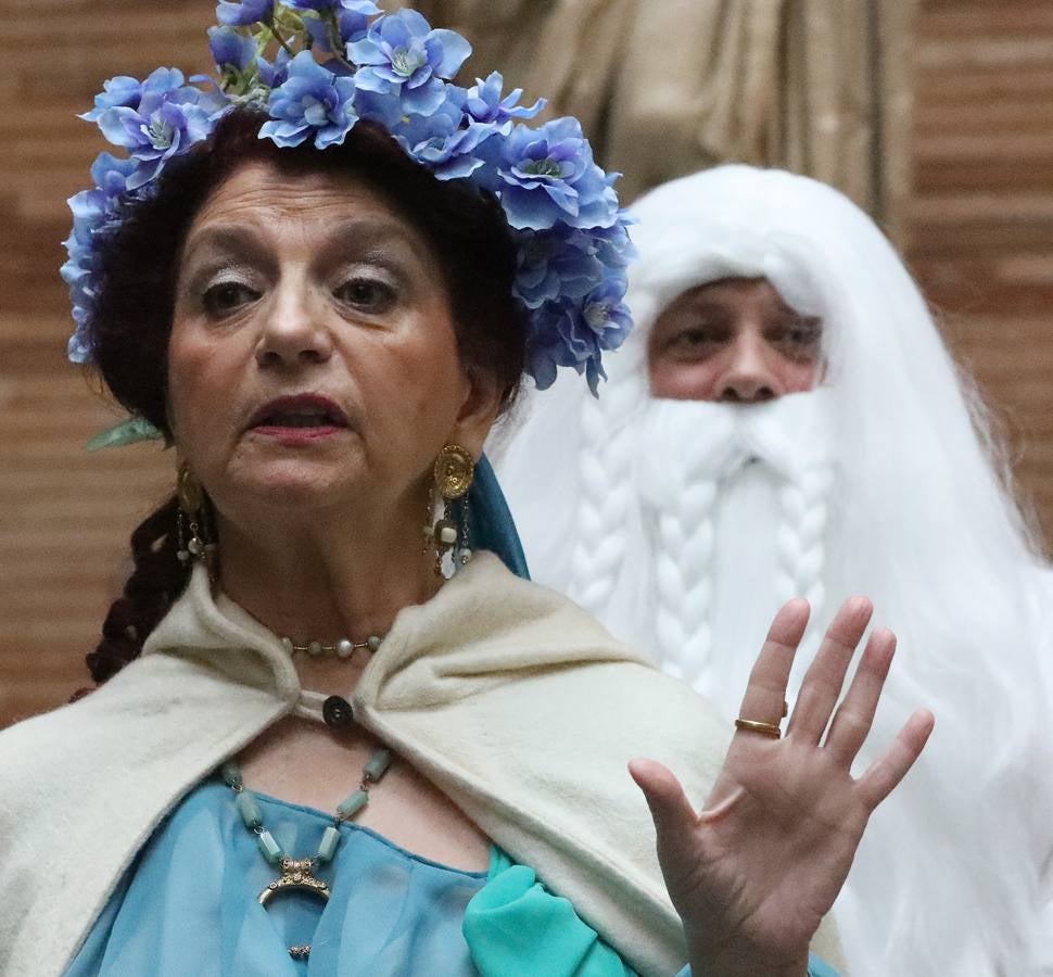 Fotos: El Museo de Arte Romano acoge la fiesta de la Saturnalia