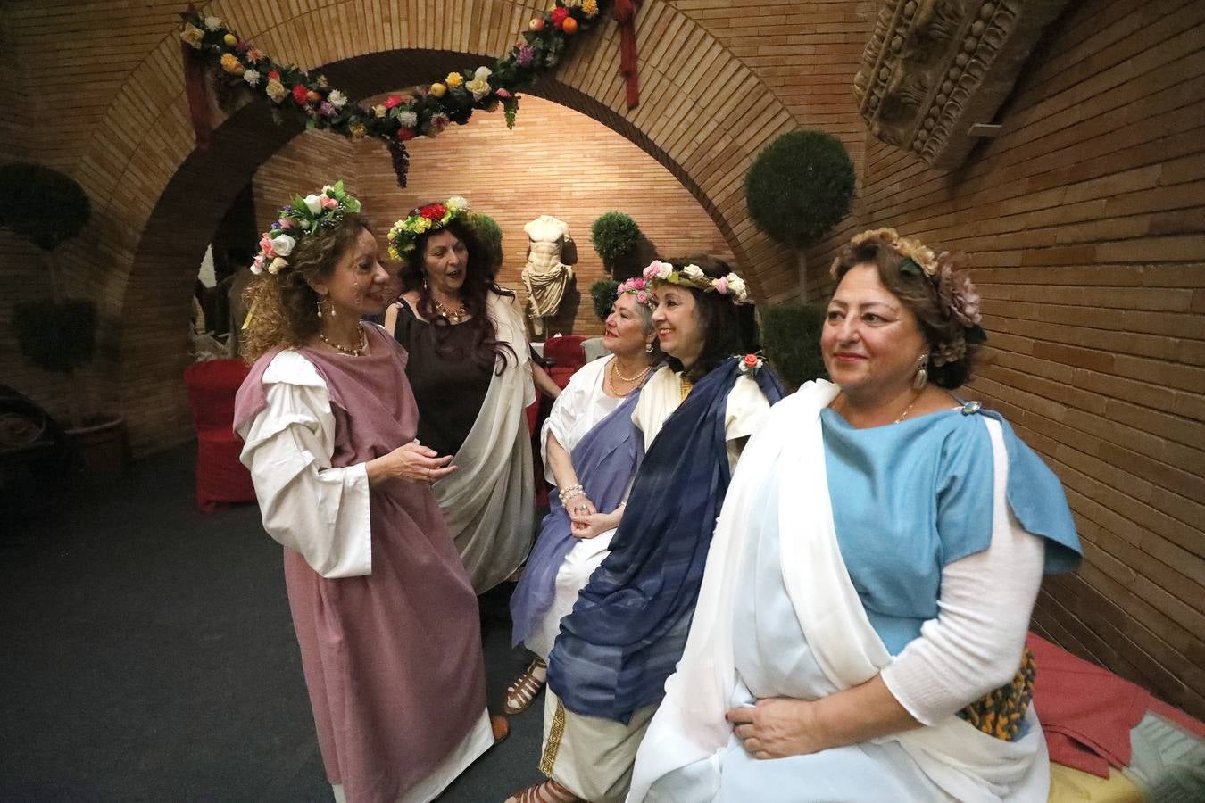 Fotos: El Museo de Arte Romano acoge la fiesta de la Saturnalia
