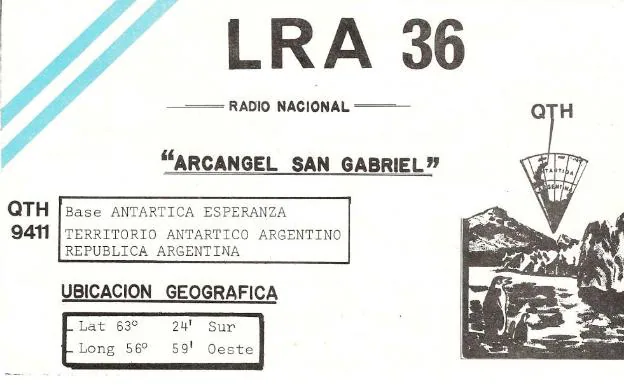 Imagen principal - Tres QSL de la Antártida, de Radio Moscú y de Radio Vaticana.