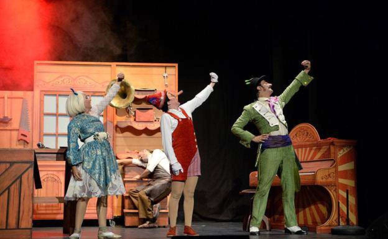 El mundo mágico de Pinocho, en el Palacio de Congresos cacereño