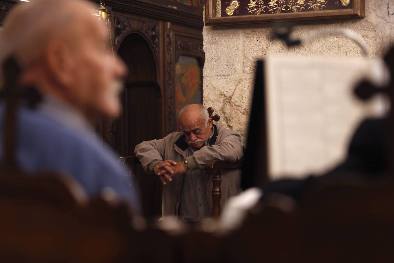 Fotos: Celebración del Día de Santa Bárbara en Cisjordania