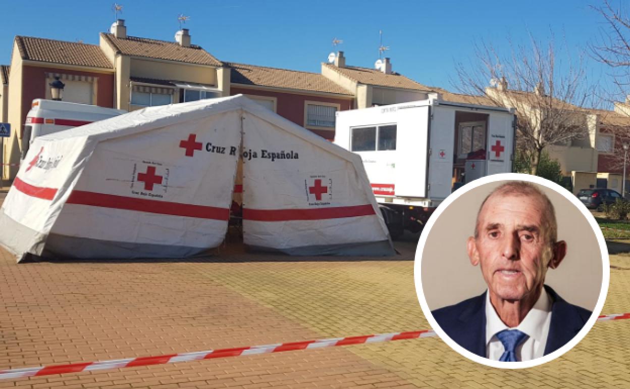 Cruz Roja instaló en Talavera su centro móvil de operaciones:: 