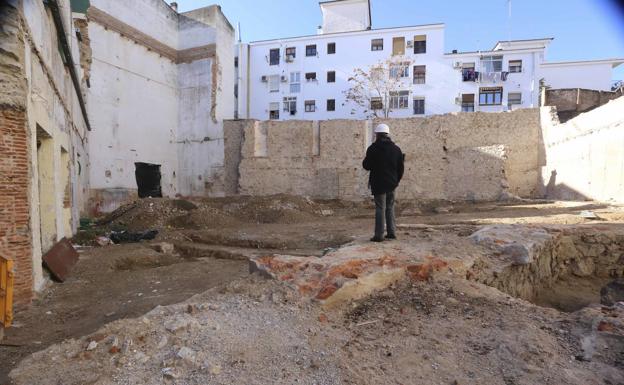 Solar donde se levantará el nuevo edificio del María Luisa, una obra muy esperada por los emeritenses:: J.M. ROMERO