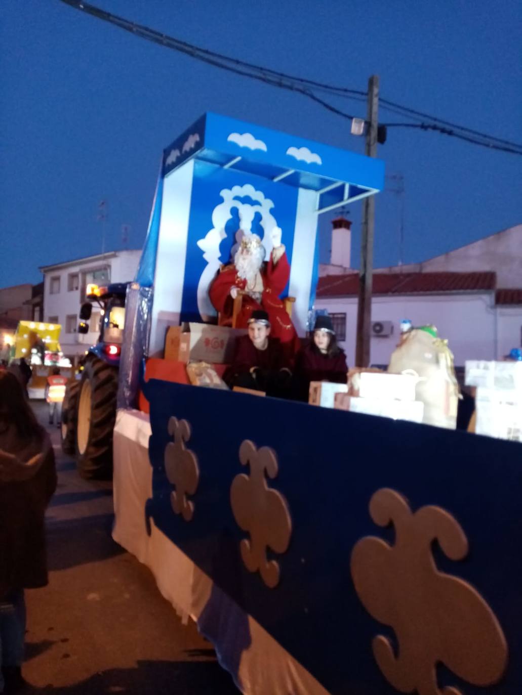 Moraleja. La carroza del rey Melchor. :: 