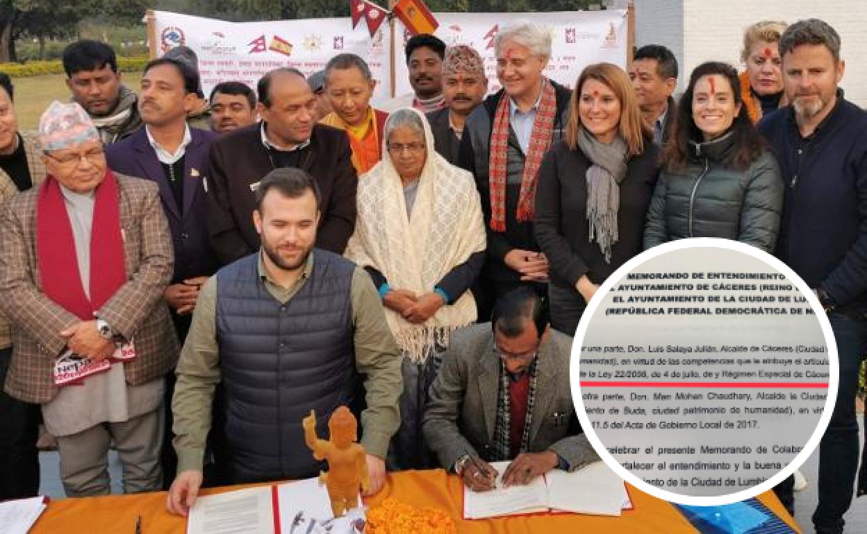 El acuerdo Cáceres-Lumbini se basa en una ley que afecta al Ayuntamiento de Madrid