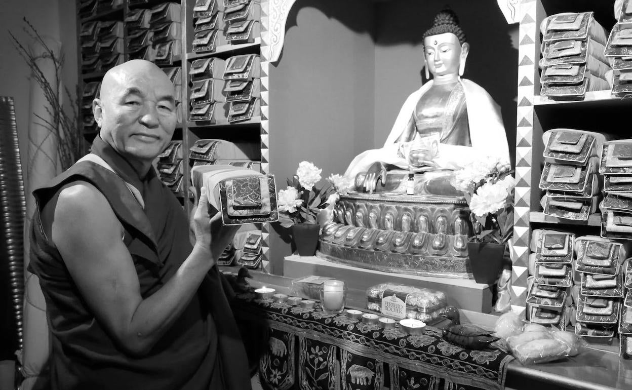 Lama Thubten Wangchen.Casa del Tibet.(Barcelona)