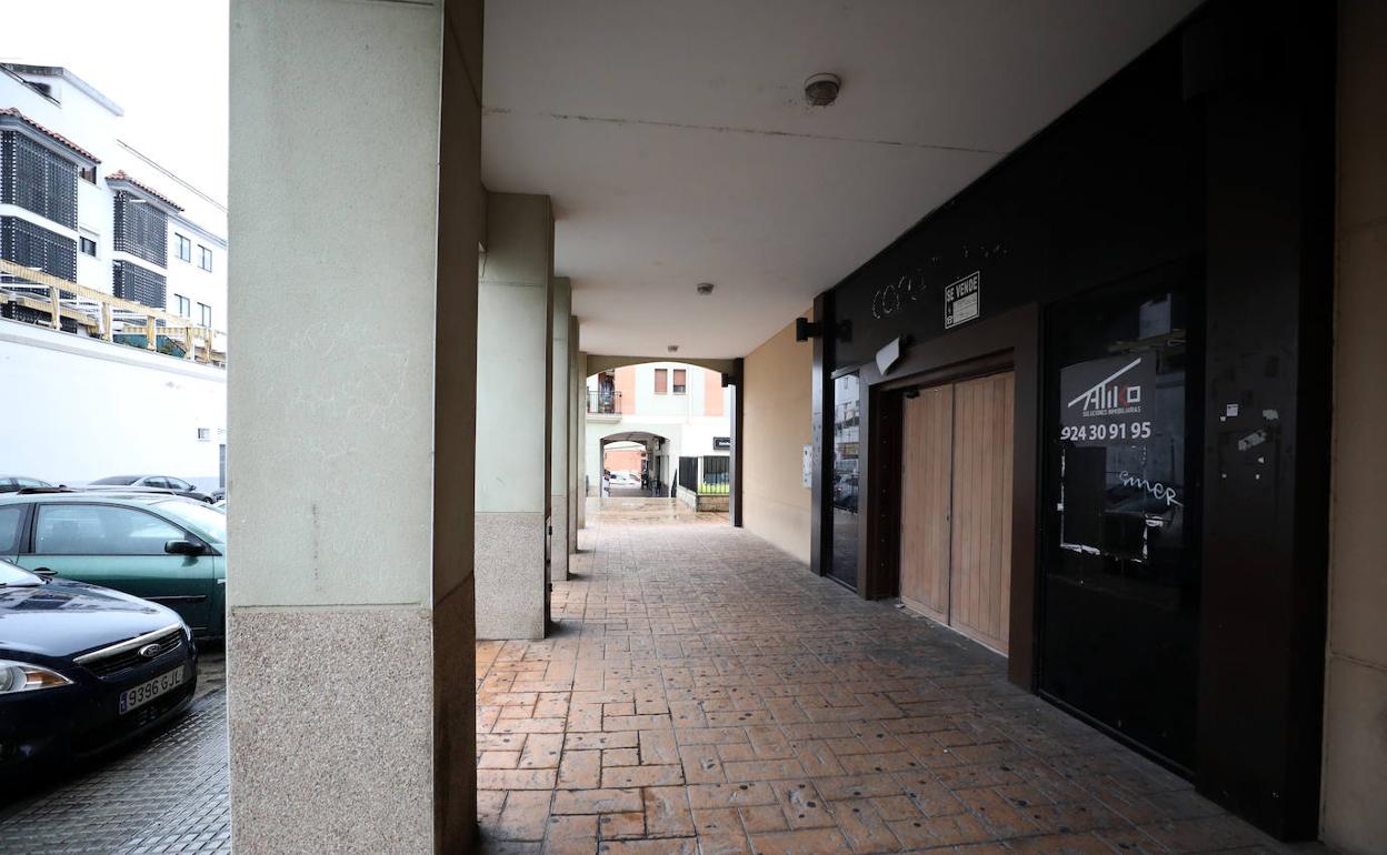 Local donde estaba el pub Caramelo. :: 