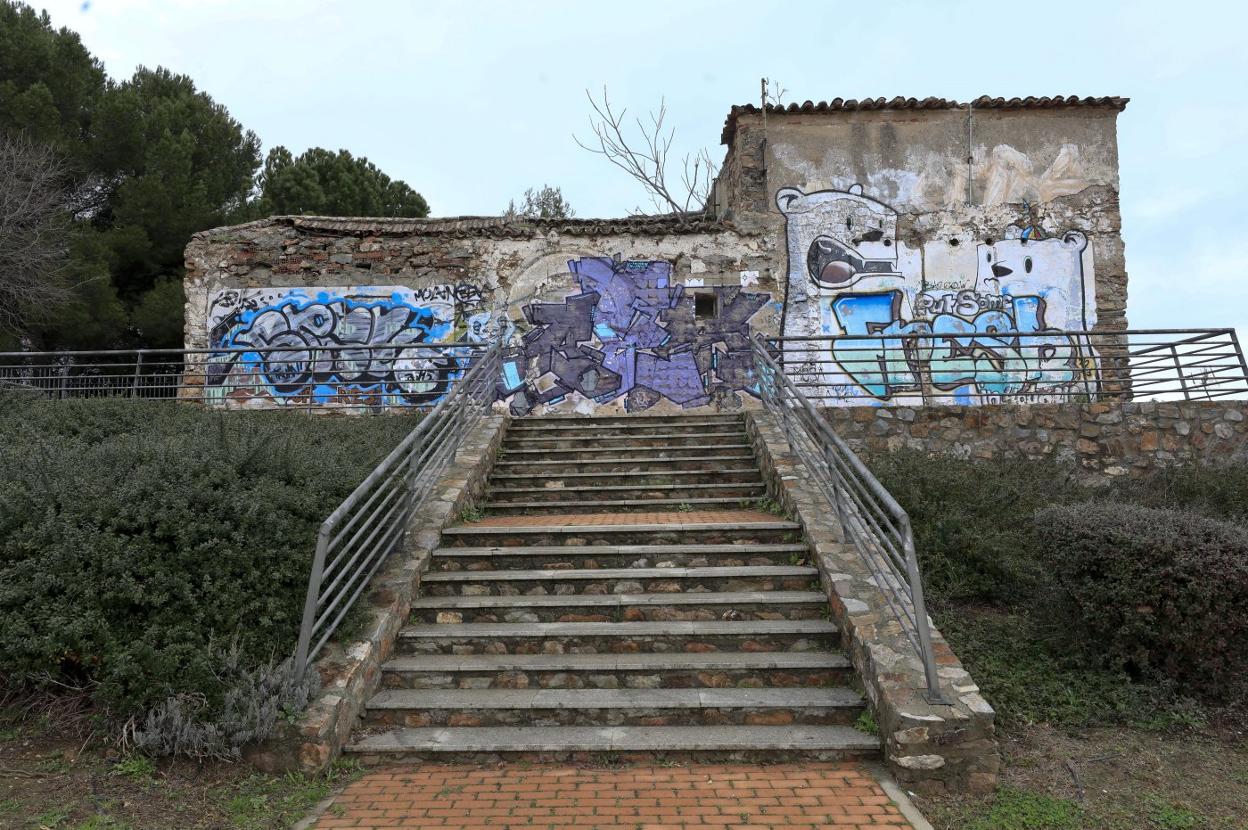 Estado actual de la ermita de Santo Vito en San Blas. :: l. cordero