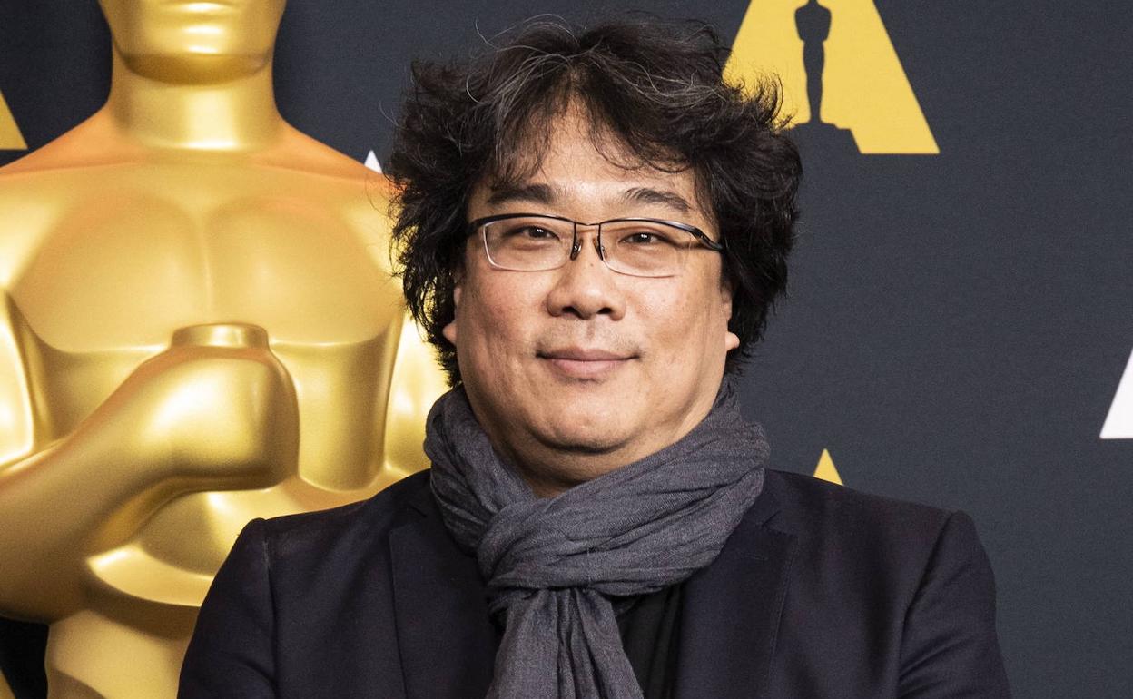 El director Bong Joon-ho, fotografiado el pasado 6 de febrero en la Academia de Hollywood.