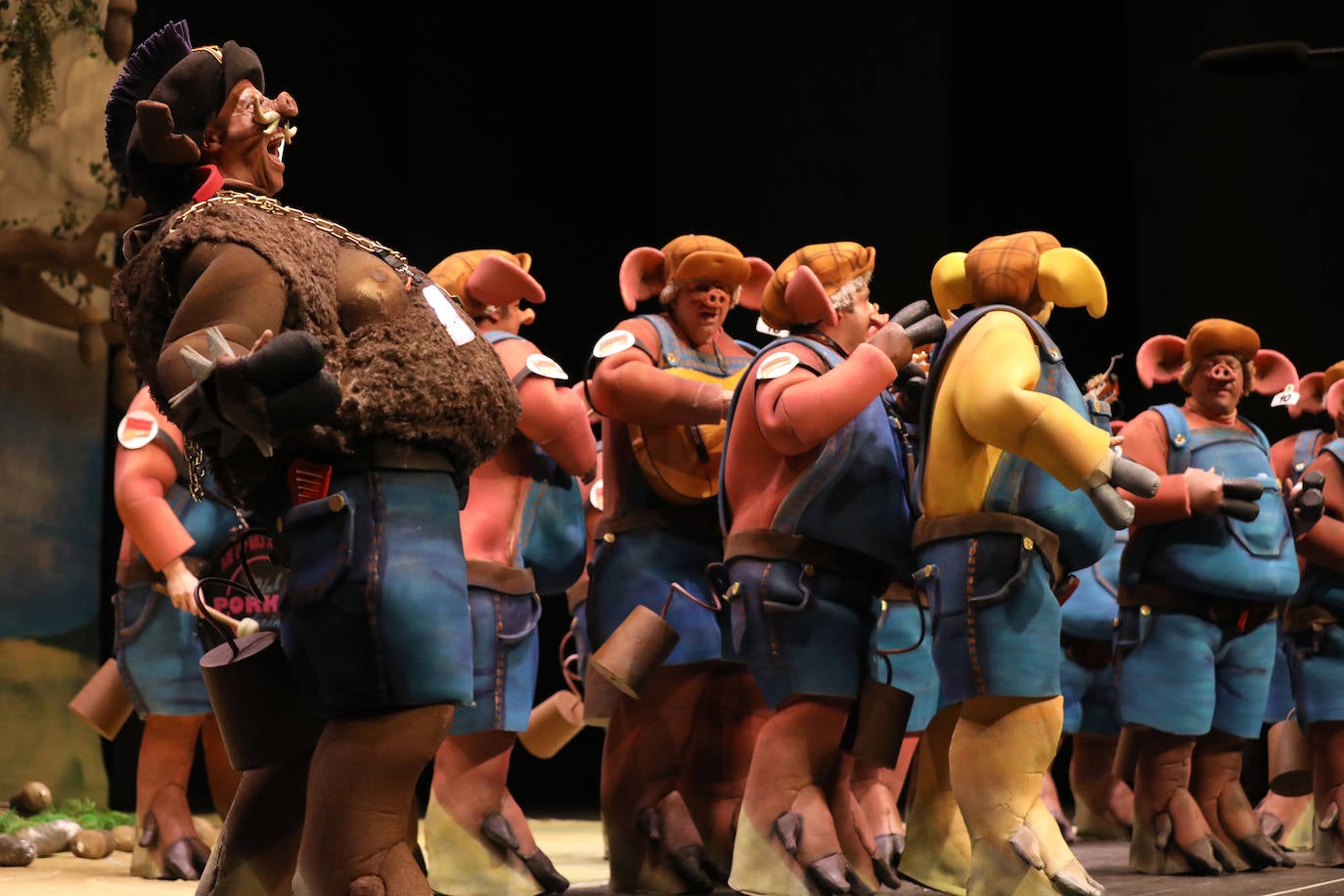 Fotos: Segunda semifinal del Carnaval Romano 2020