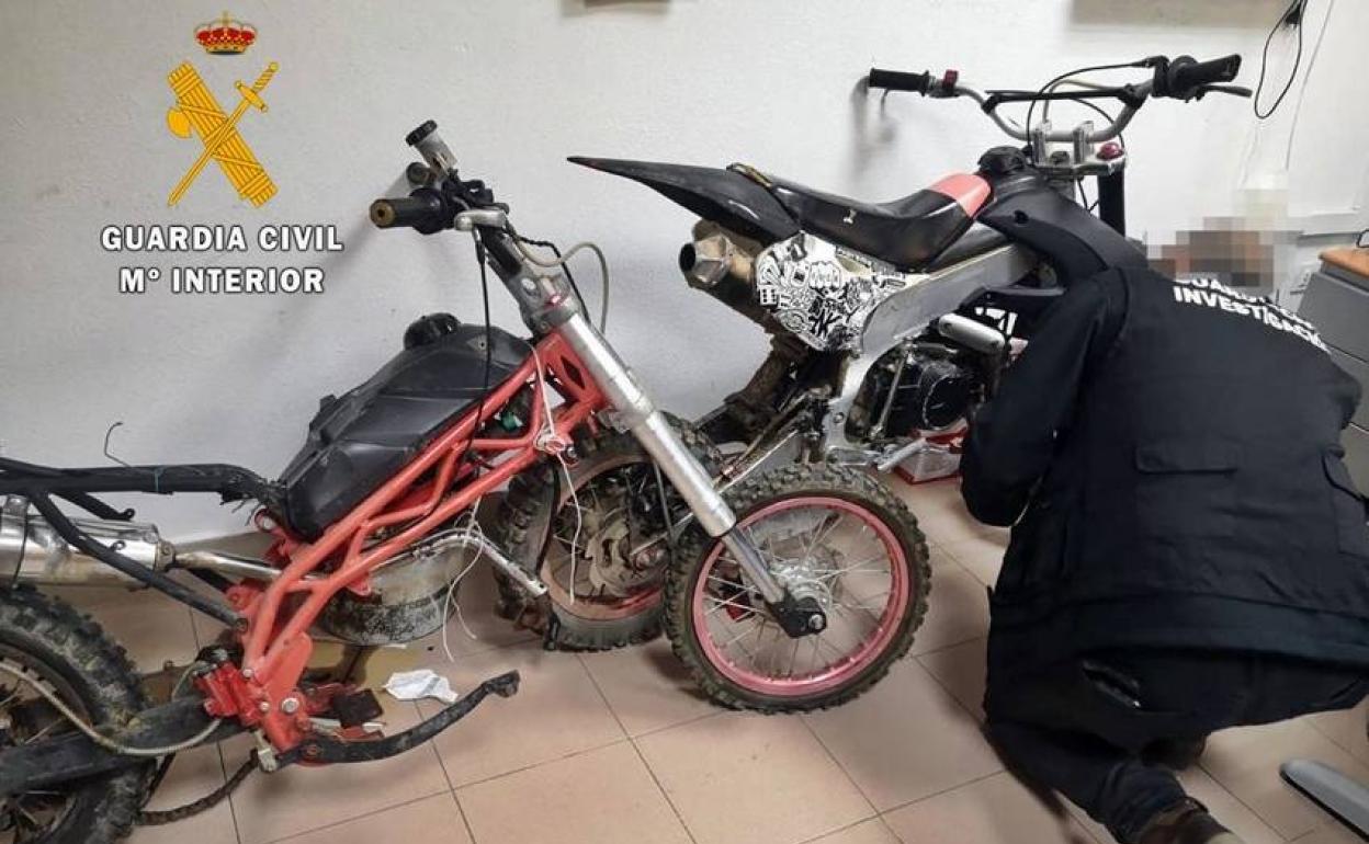 Detenido un vecino de Gévora por robar dos motos y ponerlas a la venta en redes sociales
