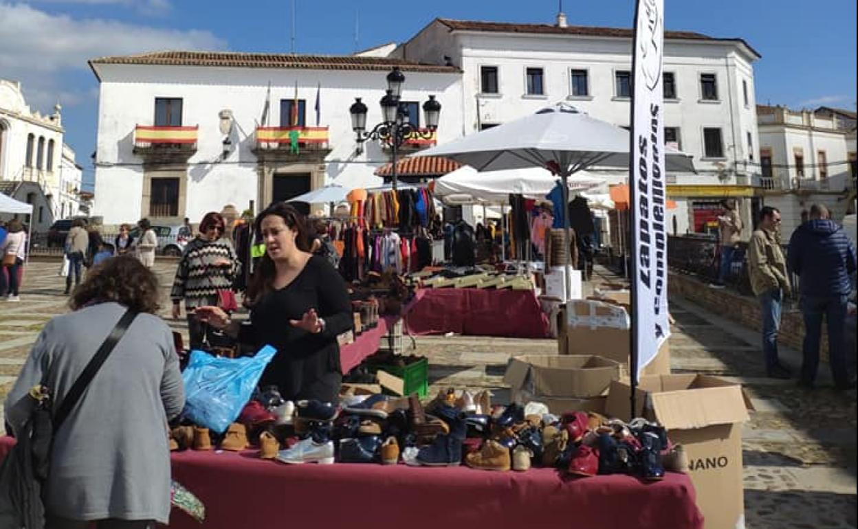 Outlet en la Plaza de la Constitucion