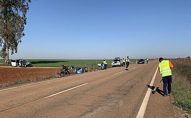 El destacamento de Tráfico de Zafra se ha hecho cargo de la investigación. 