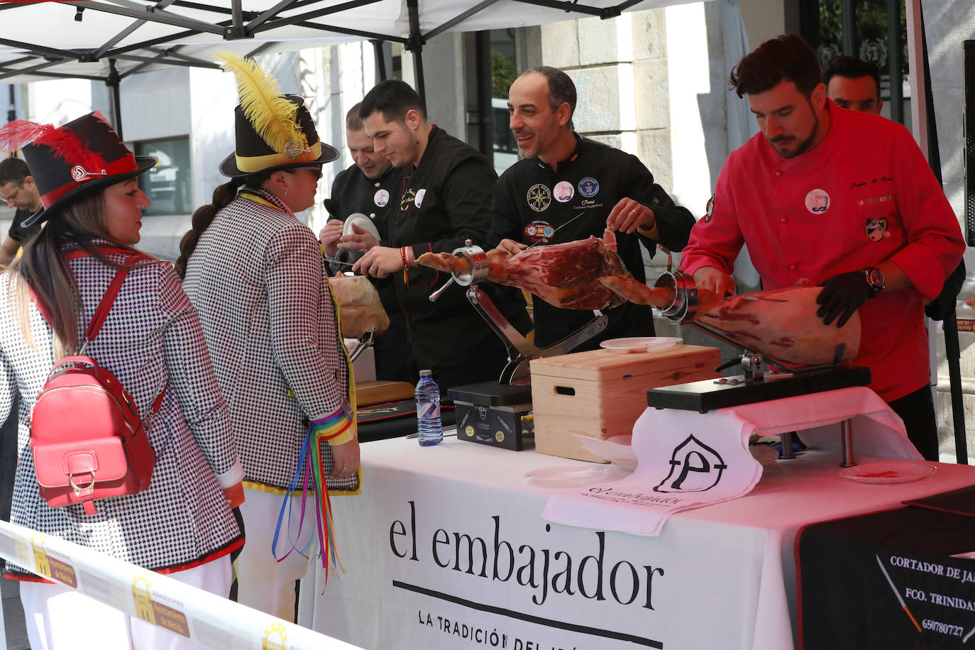 Fotos: Carrera, jamonada y grabanzada en el Carnaval Romano