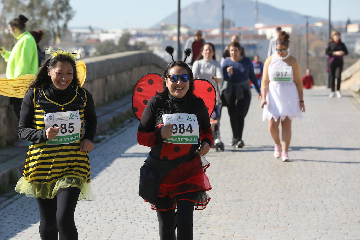 Fotos: Carrera, jamonada y grabanzada en el Carnaval Romano