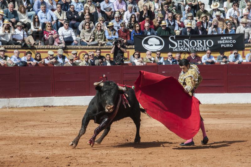 Alarde de torería y valor de Emilio de Justo y Ginés Marín para abrir la puerta grande. 