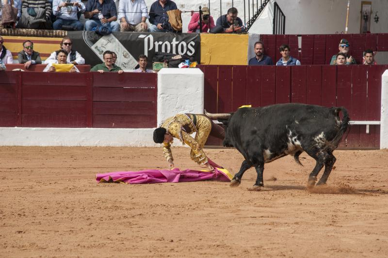 Alarde de torería y valor de Emilio de Justo y Ginés Marín para abrir la puerta grande. 