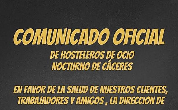 Bares de Cáceres y Badajoz cierran de forma temporal