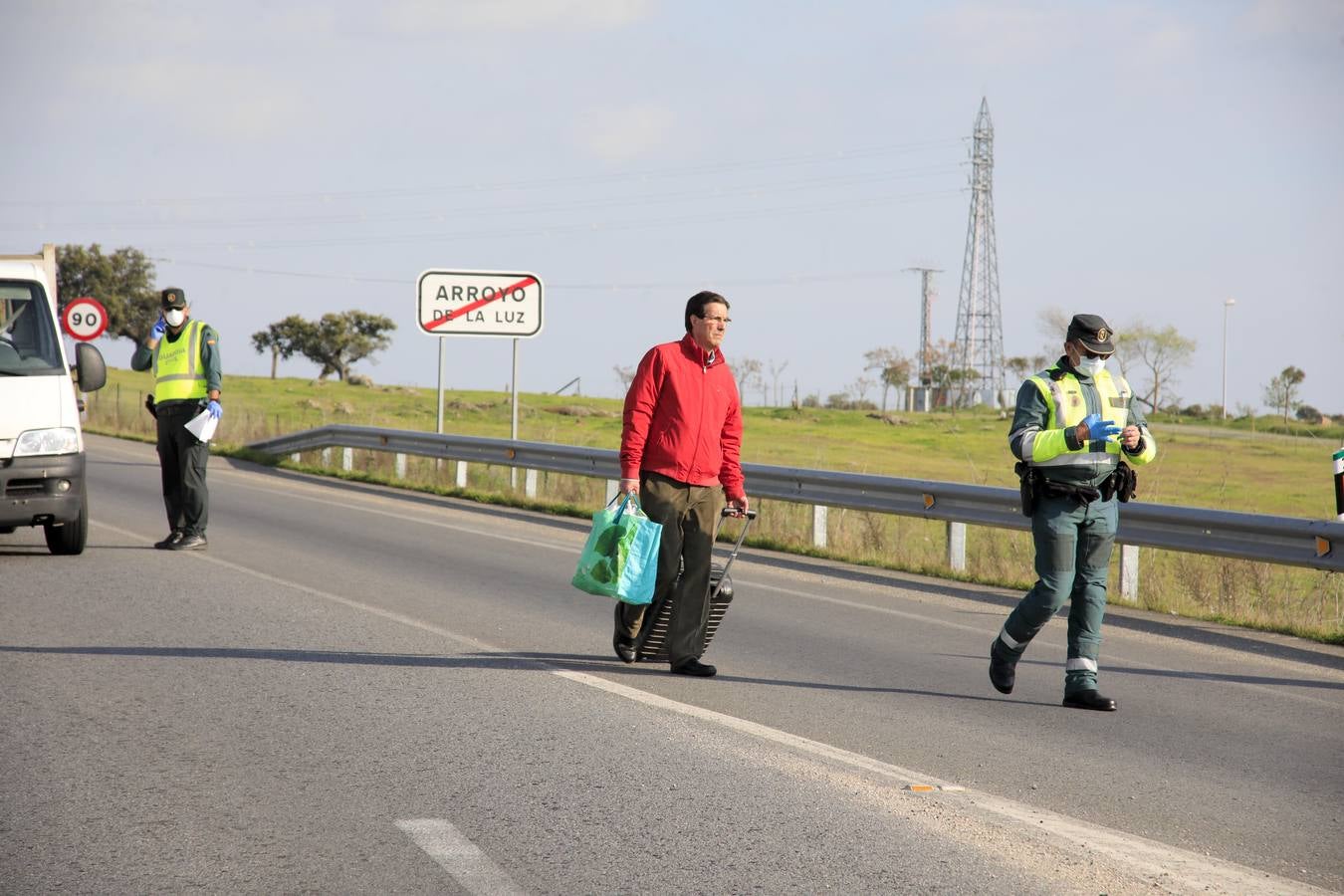 Restricciones de acceso a la localidad cacereña de Arroyo de la Luz