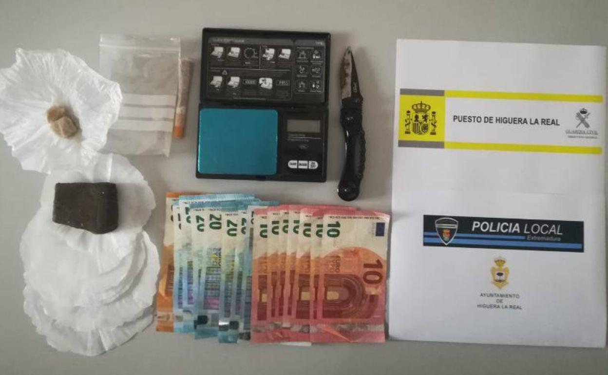 La Guardia Civil desmantela un punto de menudeo de drogas