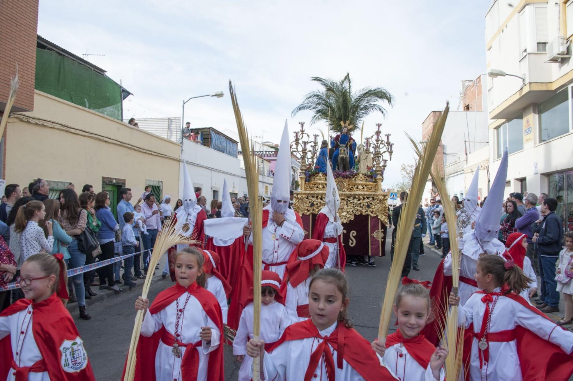 La procesión de la Borriquita que debería celebrarse hoy. 
